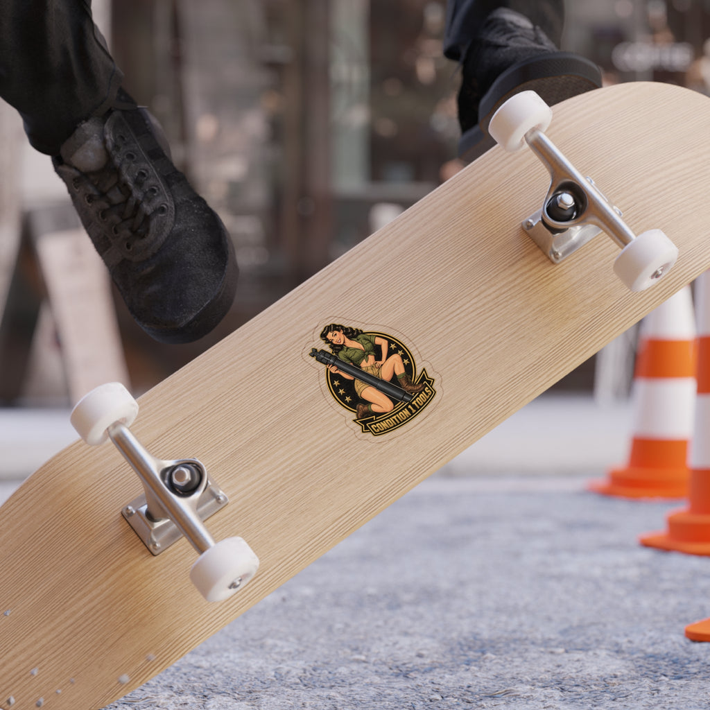 Condition 1 Tools Pin-Up Die-Cut Outdoor Sticker