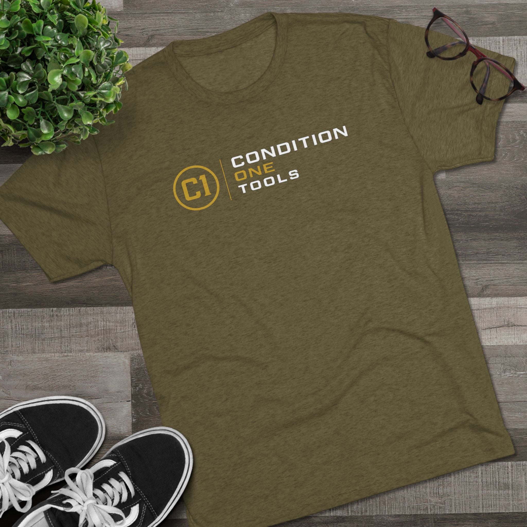 Condition One Tools Logo Tee — C1 Industrial Workwear T-Shirt