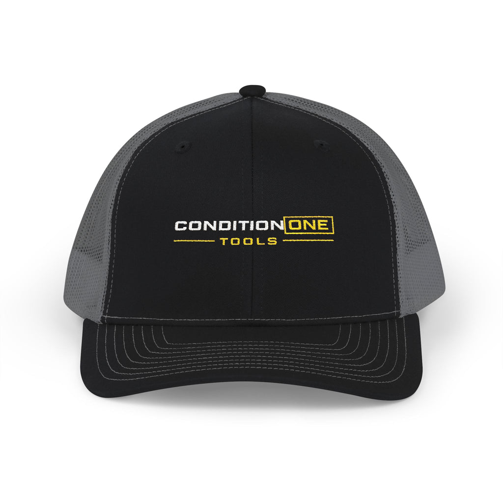 Condition One Tools Cap — Embroidered Snapback Mesh Hat