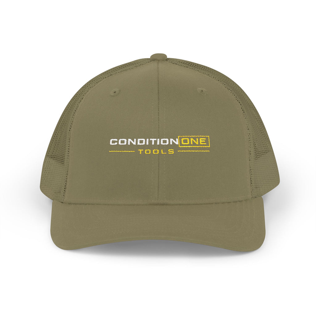 Condition One Tools Cap — Embroidered Snapback Mesh Hat