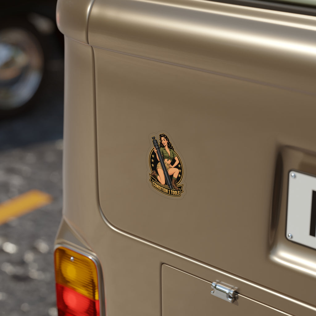 Condition 1 Tools Pin-Up Die-Cut Outdoor Sticker