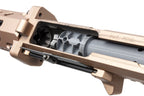 Chamber Scraper Tool scraping carbon from an AR-15 locking lug