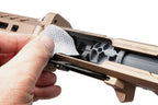 Chamber Scraper Tool being used to clean an AR-15 star chamber